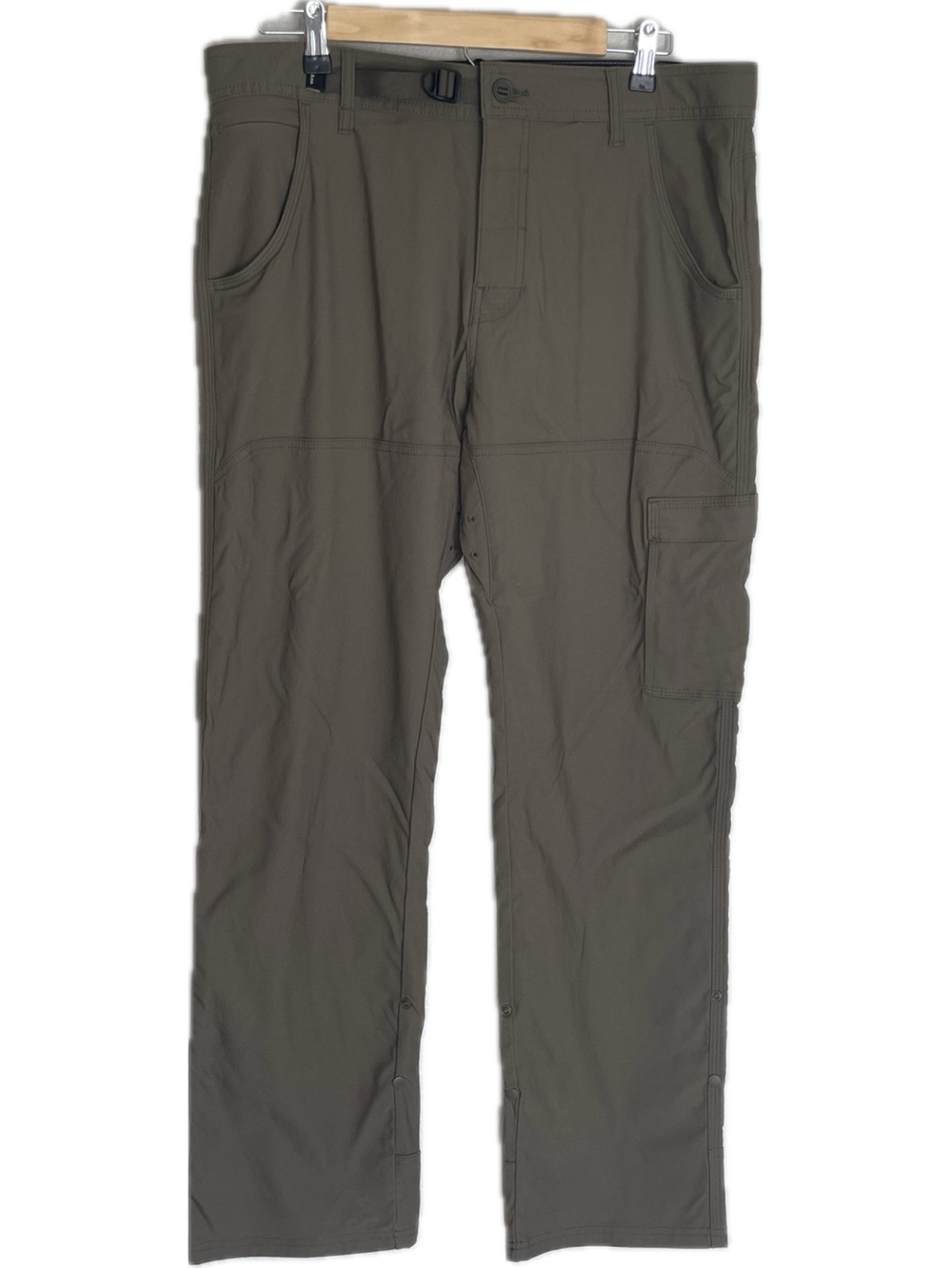 NWT Prana Men’s Size 34/32 Performance Strech Zion II Cargo Pants - Olive 003